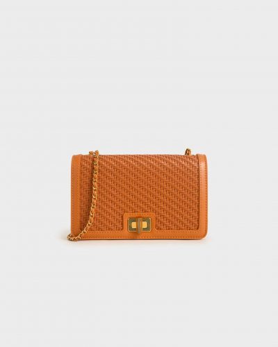 Woven Crossbody Bag